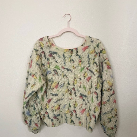 Anthropologie Slouchy Sweater M - Picture 2 of 3